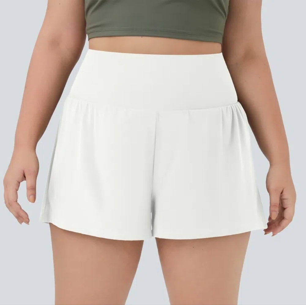 HALARA SoftlyZero™ Airy Super High Waisted Cool Touch 3" Yoga Shorts w/ Pockets